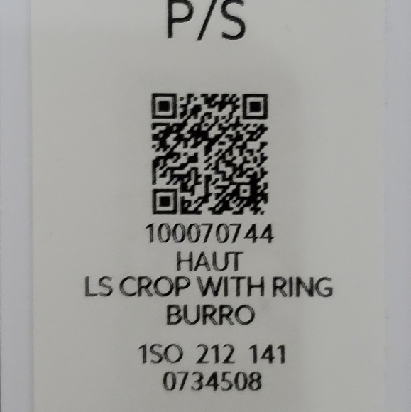 Dynamite Crop Top with Ring - Picture 7 of 7